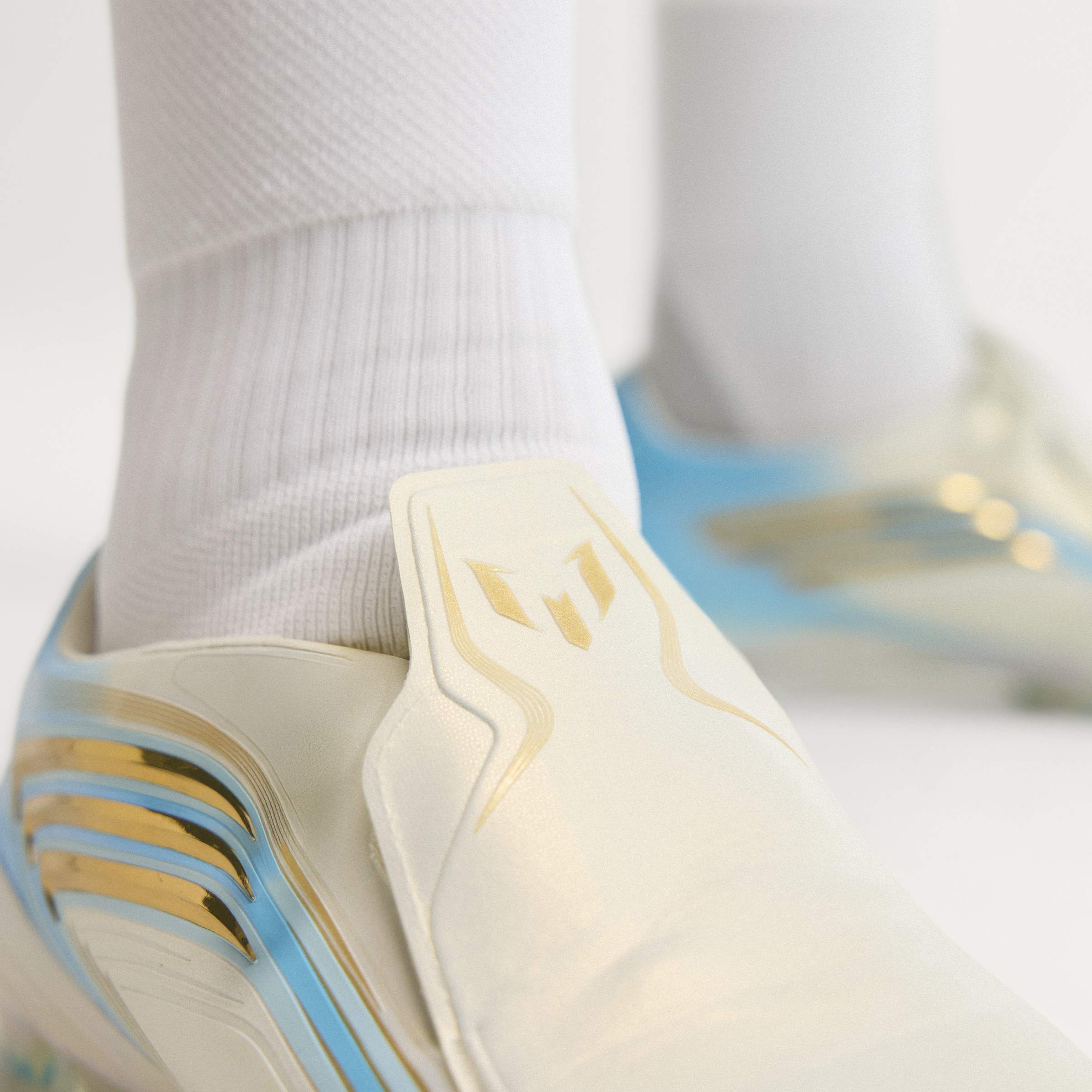 adidas F50 Messi Elite FG Firm Ground Mens Soccer Cleats Blue