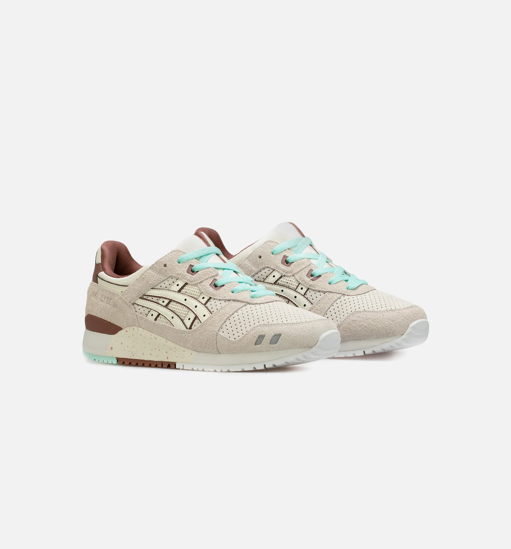 Gel Lyte III OG Ice Cream Mens Lifestyle Shoe Ivory Brown