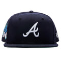 Feature x New Era Flaming Dice 59FIFTY Fitted Atlanta Braves