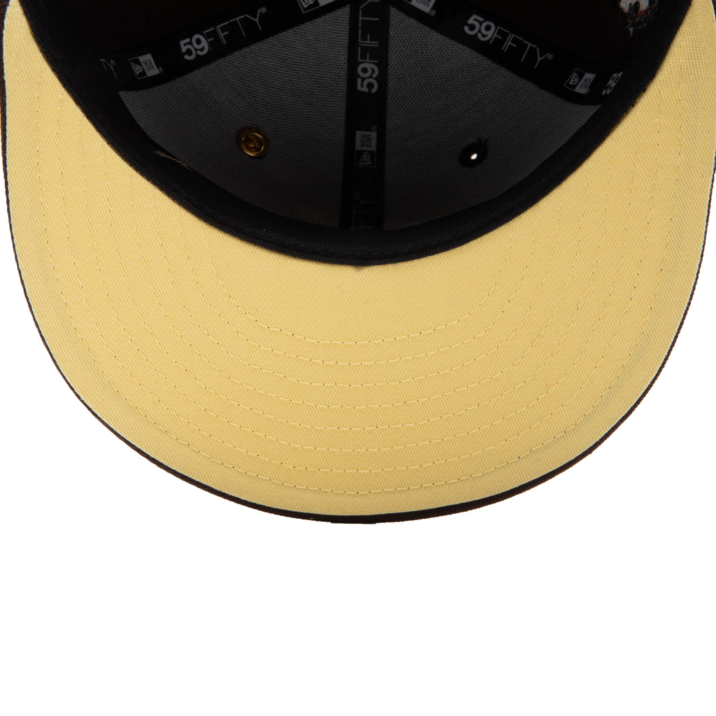 Feature x New Era 59FIFTY Fitted Old English F Vegas Burnt Wood Soft Yellow