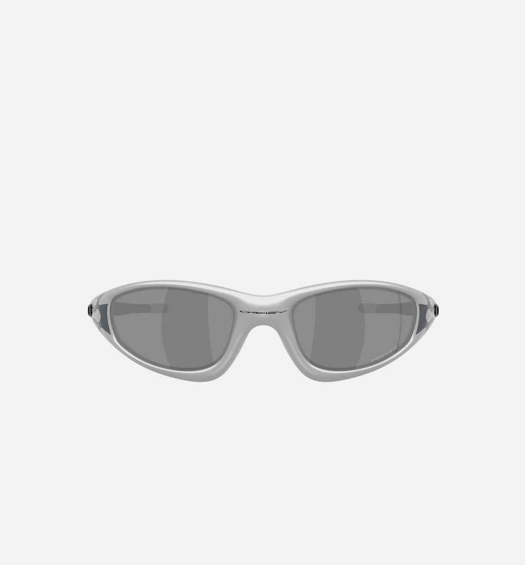 MUZM Straight Jacket 99 Mens Sunglasses Silver Flames Black