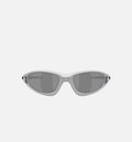 MUZM Straight Jacket 99 Mens Sunglasses Silver Flames Black