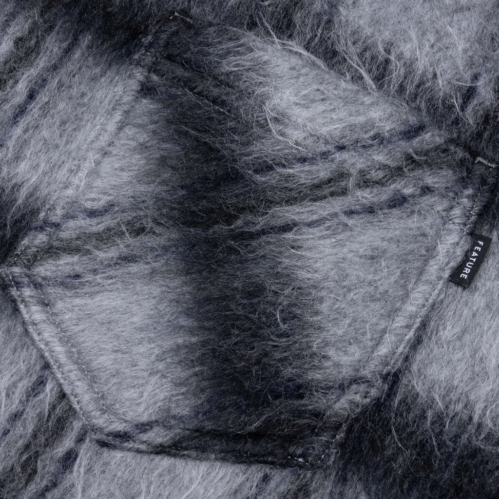 Mohair Flannel Black