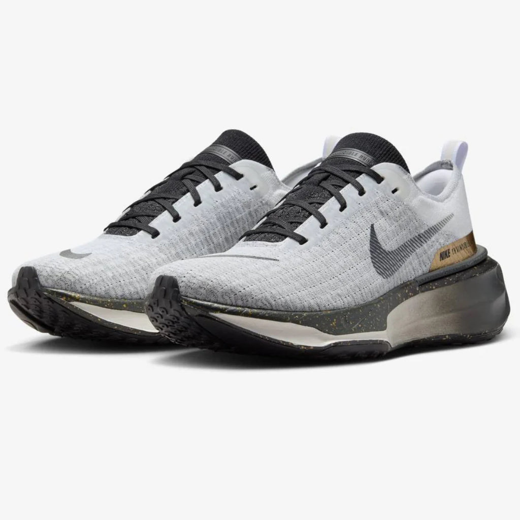 Nike Invincible Run 3 Cinza Preto Gold