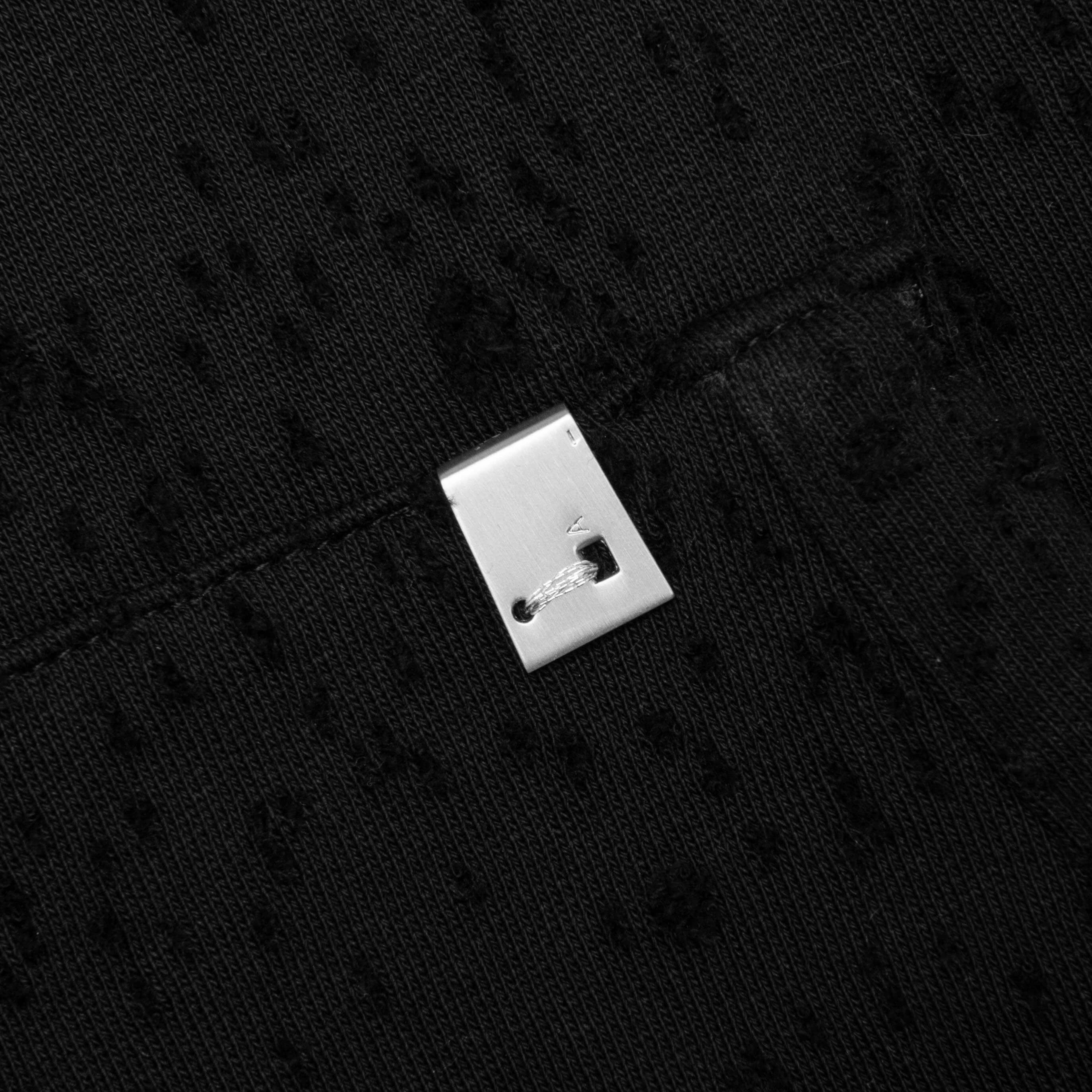 Destroyed Lighter Cap Hoodie Black