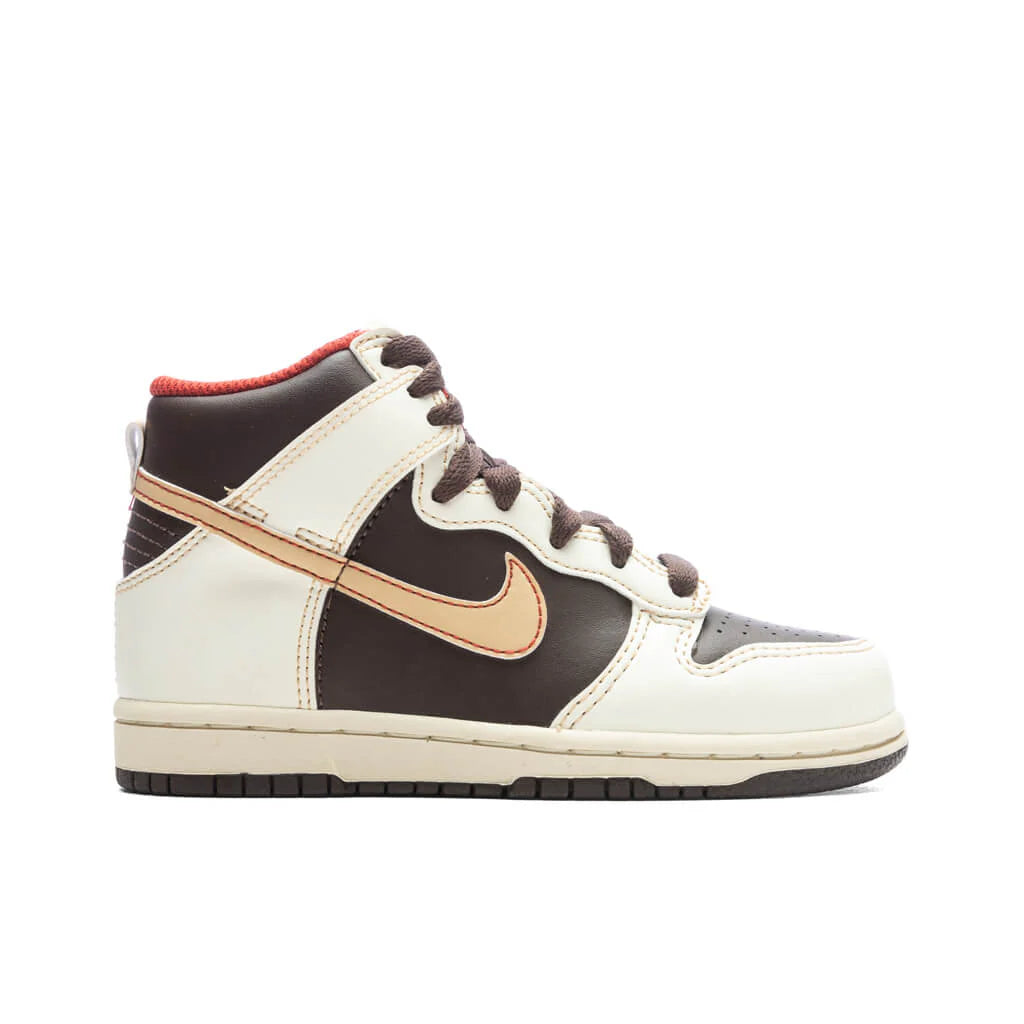 Dunk High PS Baroque Brown Sesame Coconut Milk