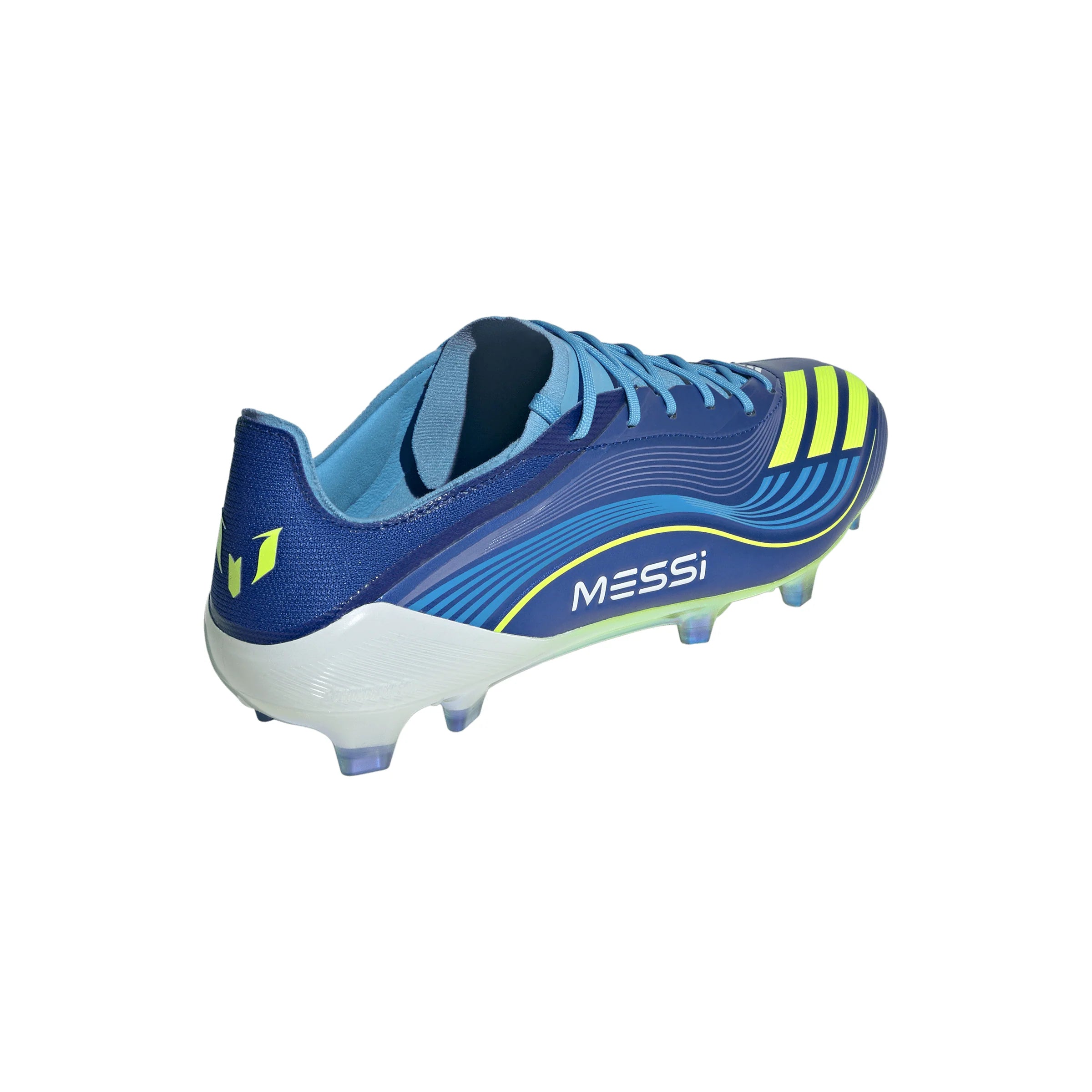 adidas F50 Messi Elite FG Mens Soccer Cleats Royal Blue Yellow Blue