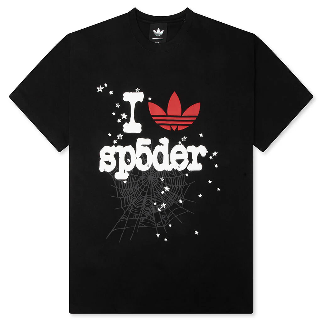adidas Originals x Sp5der Tee Black