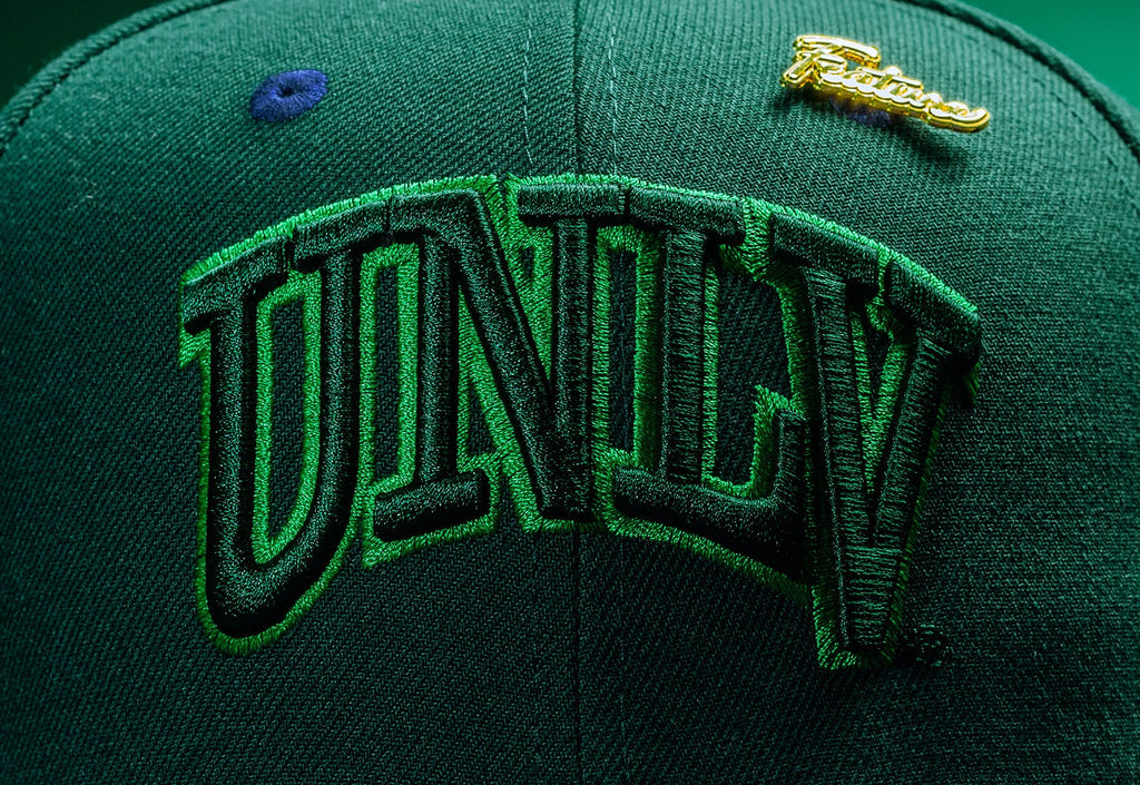 Feature x New Era Timepiece UNLV Rebels Fitted Green Royal