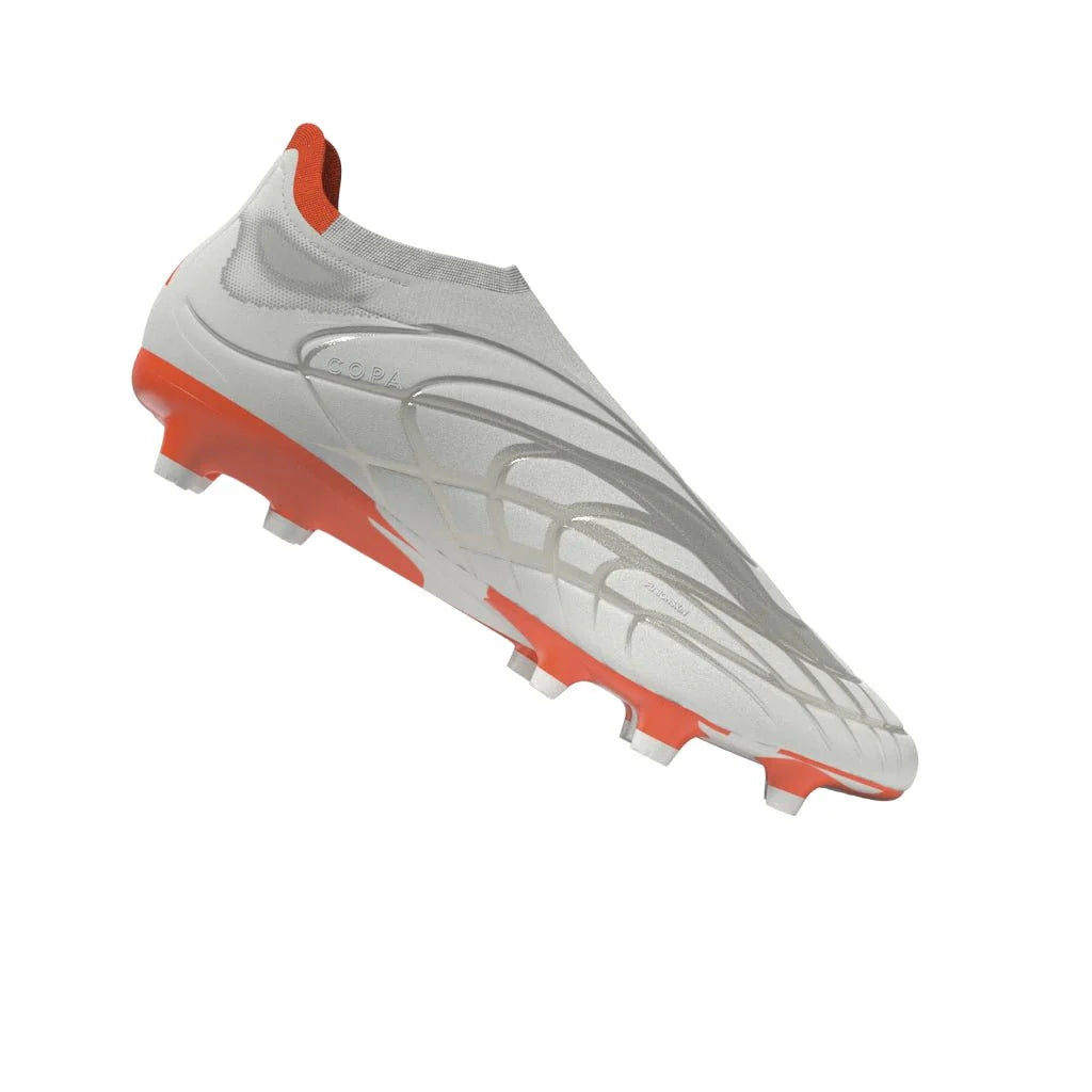 adidas Copa Pure FG Firm Ground Soccer Cleats White Solar Orange