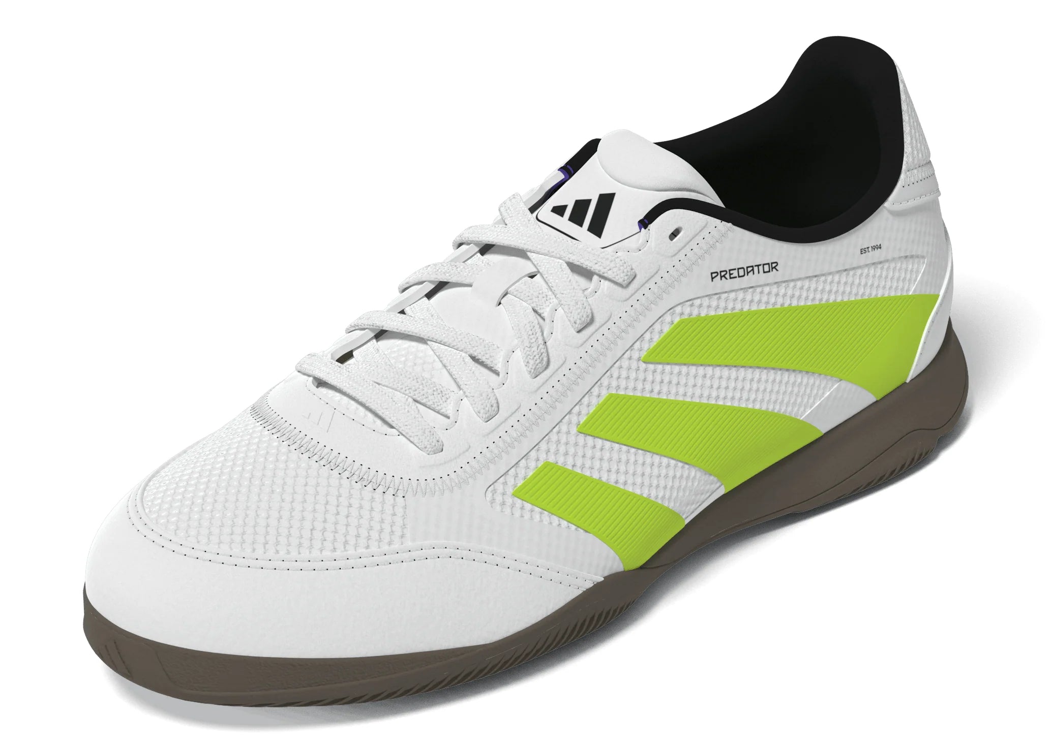 adidas Predator League Youth Indoor Shoes White Lemon