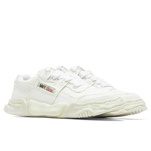 Parker Low OG Sole Canvas Sneaker Perforated White
