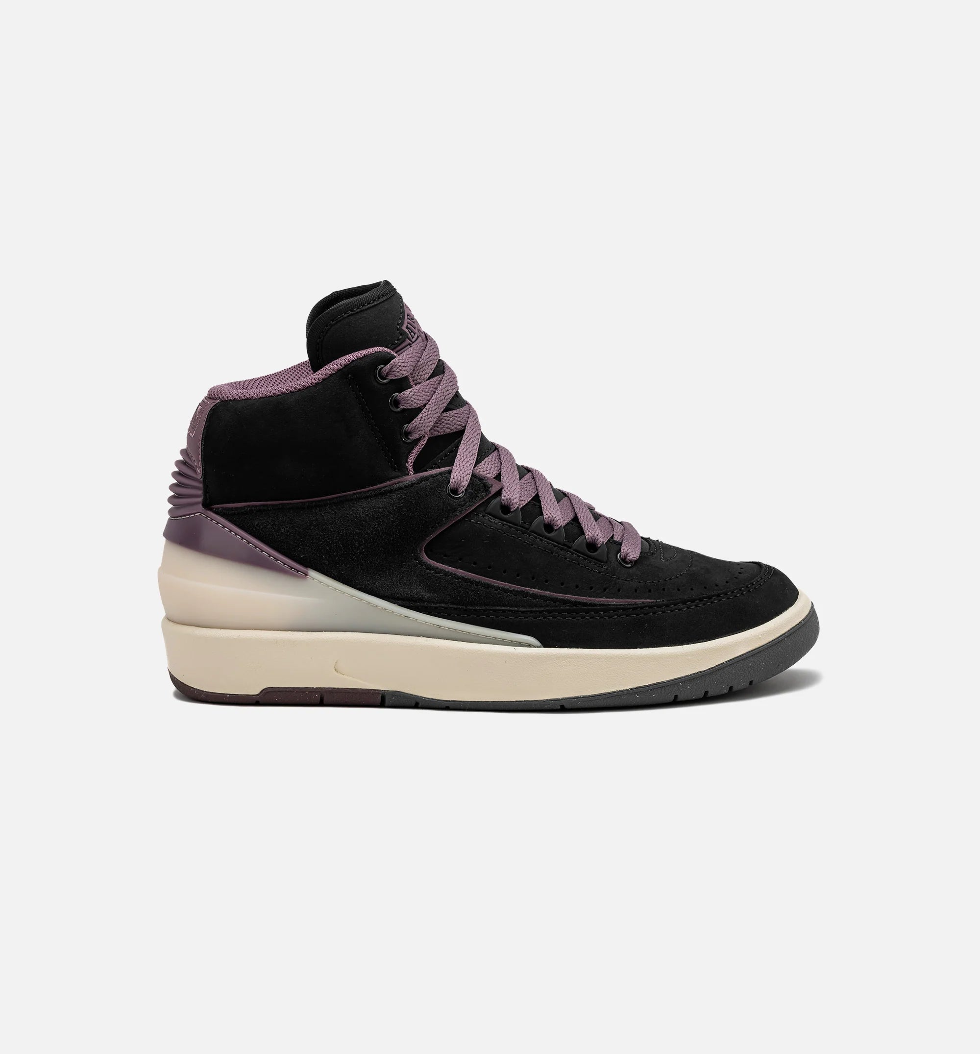Air Jordan 2 Retro Off Noir Womens Lifestyle Shoe Off Noir Ice Cool Grey Mauve