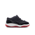 Air Jordan 11 Retro Low Bred TD Black Varsity Red White