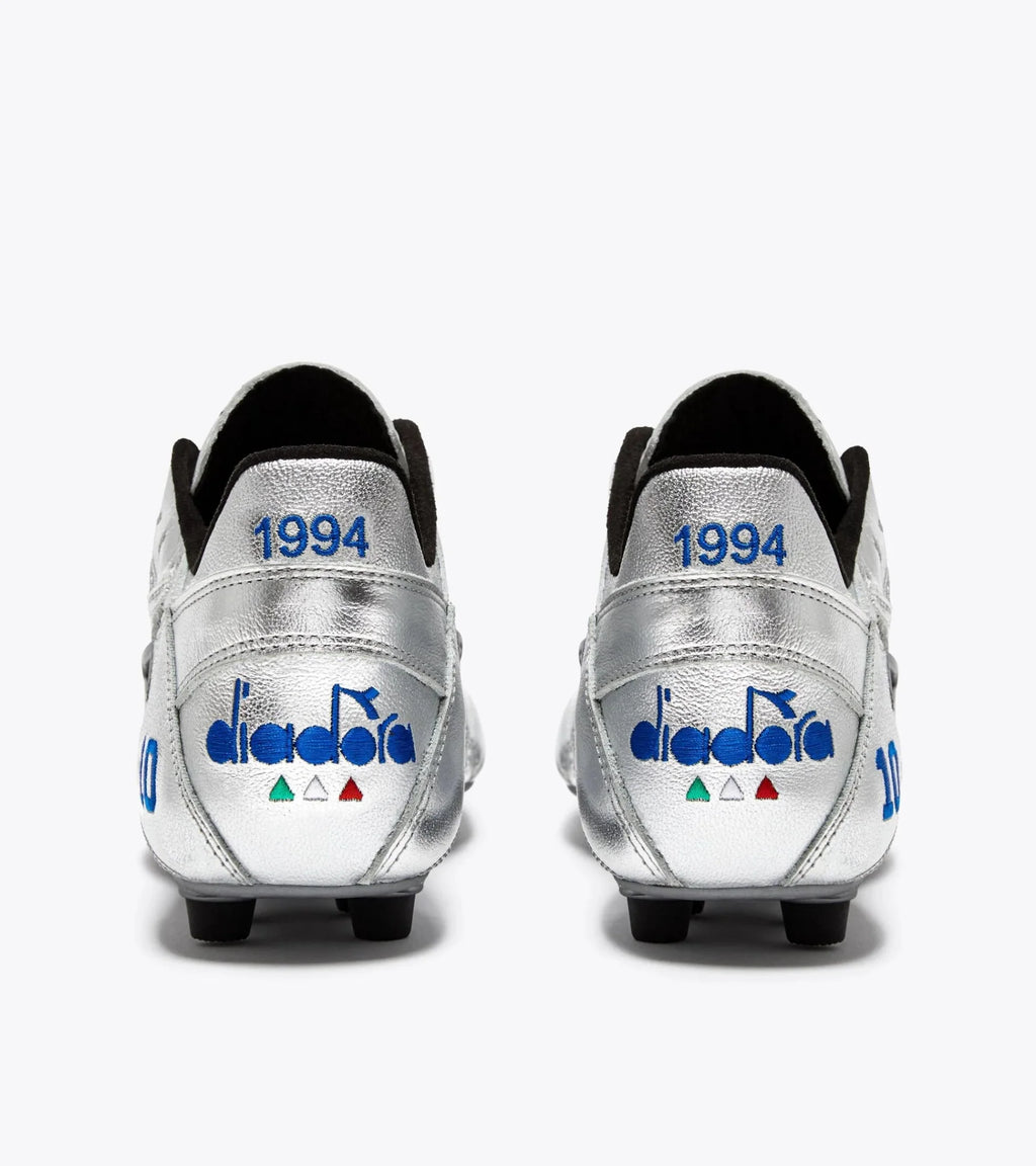 Diadora M Winner ITA OG 94 LT MDPU Firm Ground Soccer Cleats Silver