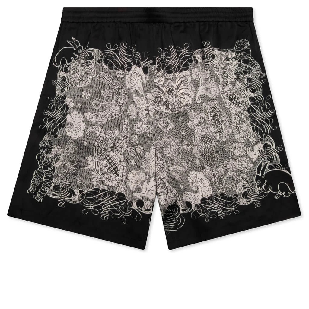 Shorts Black Ecru