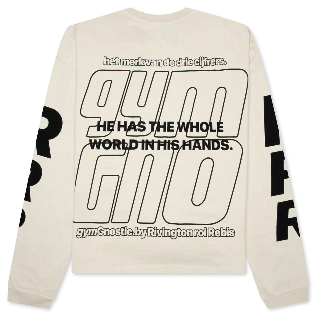 Our Hand Tee Vintage White