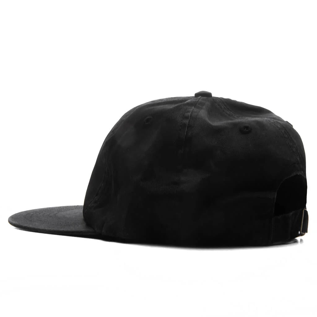 1976 Logo 6 Panel Hat Black