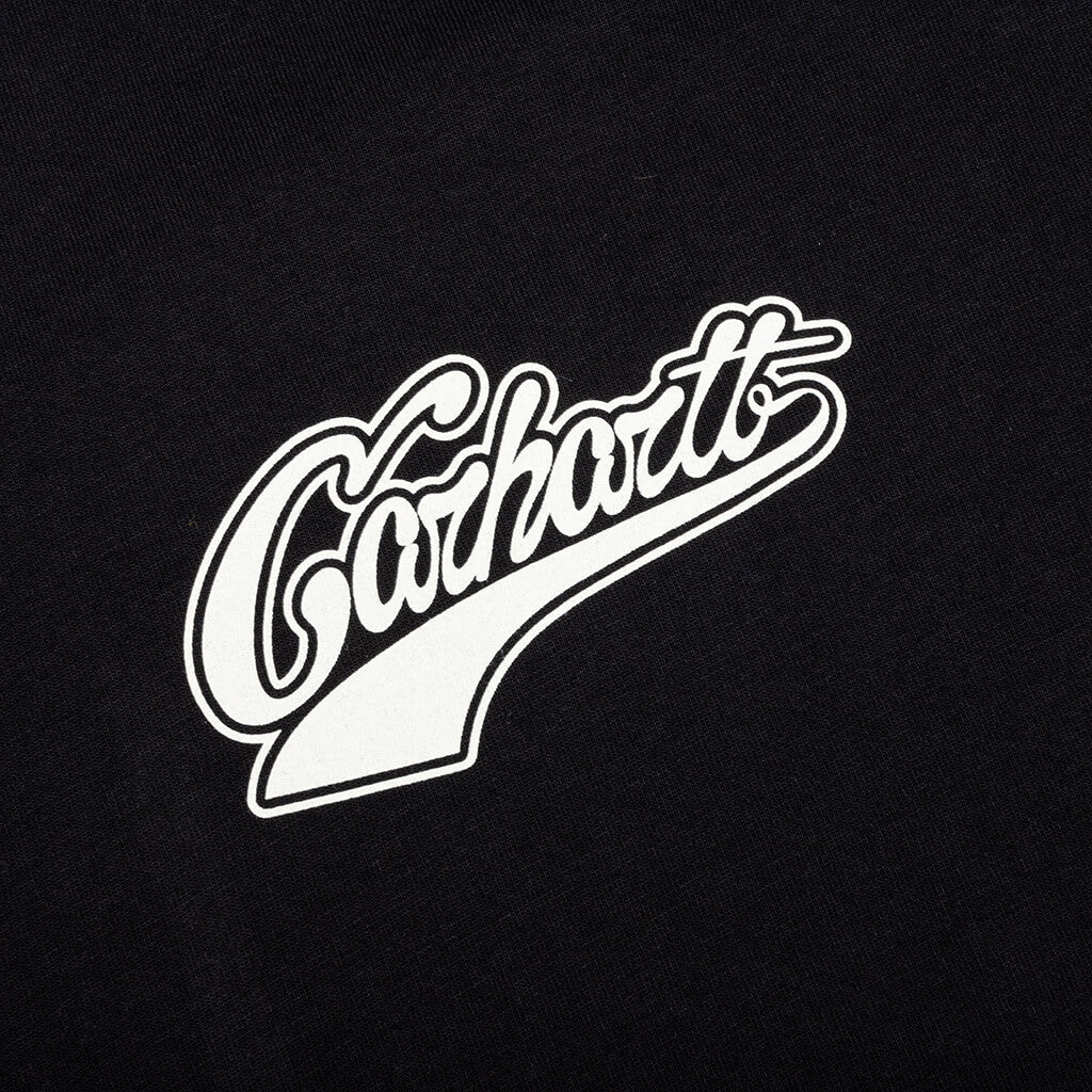 S S Logo T Shirt Black