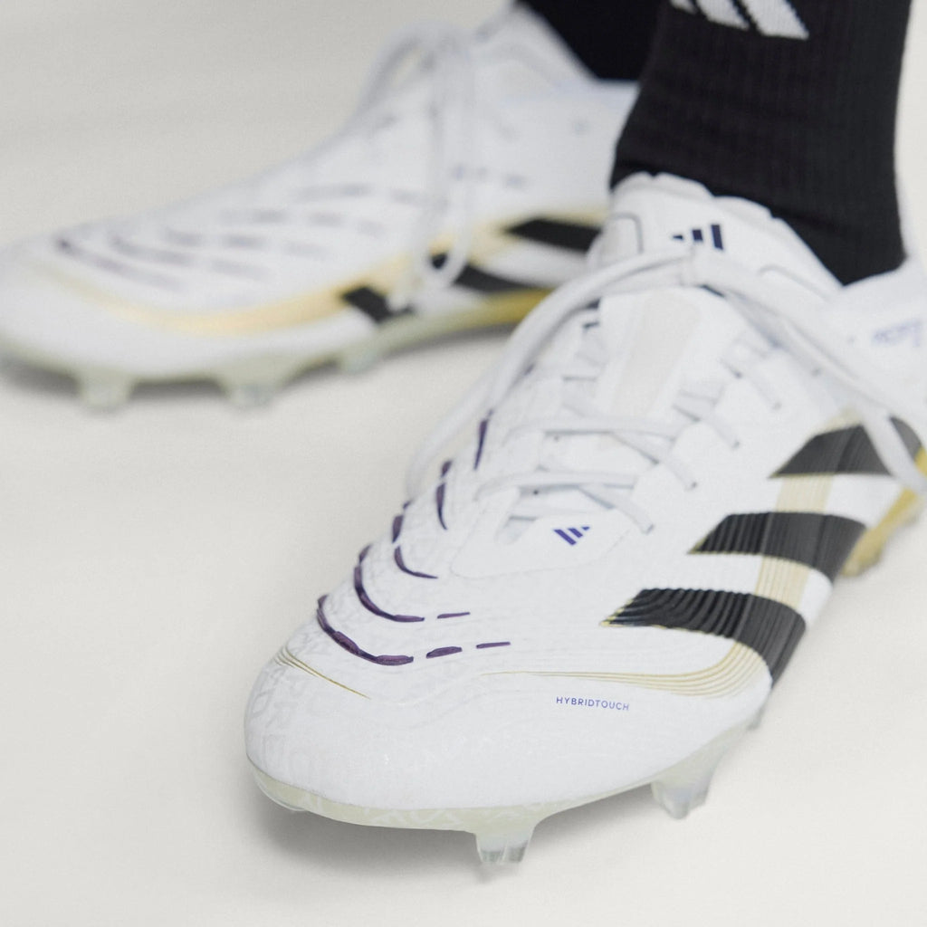 adidas Predator Elite Firm Ground Boots White Black