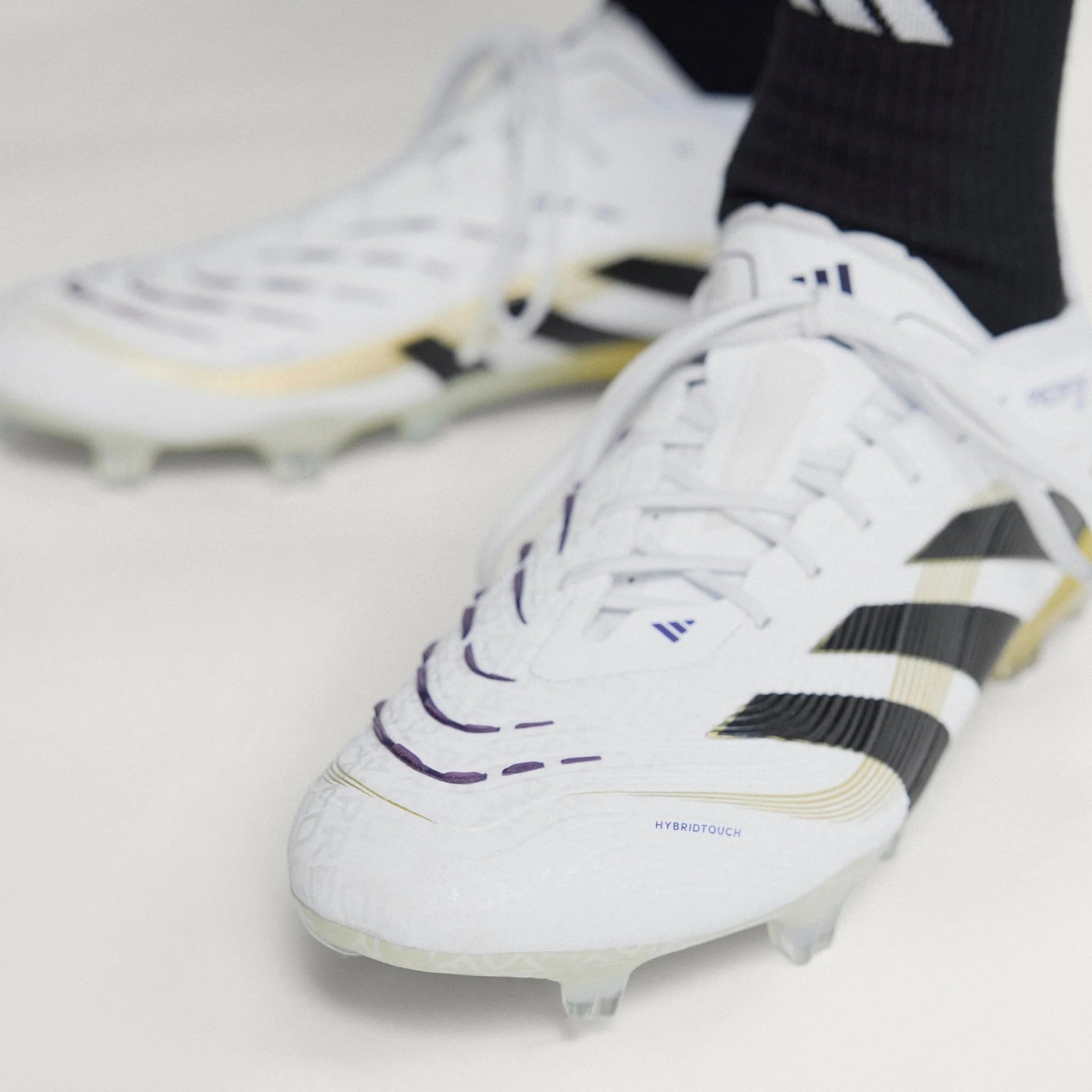 adidas Predator Elite Firm Ground Boots White Black