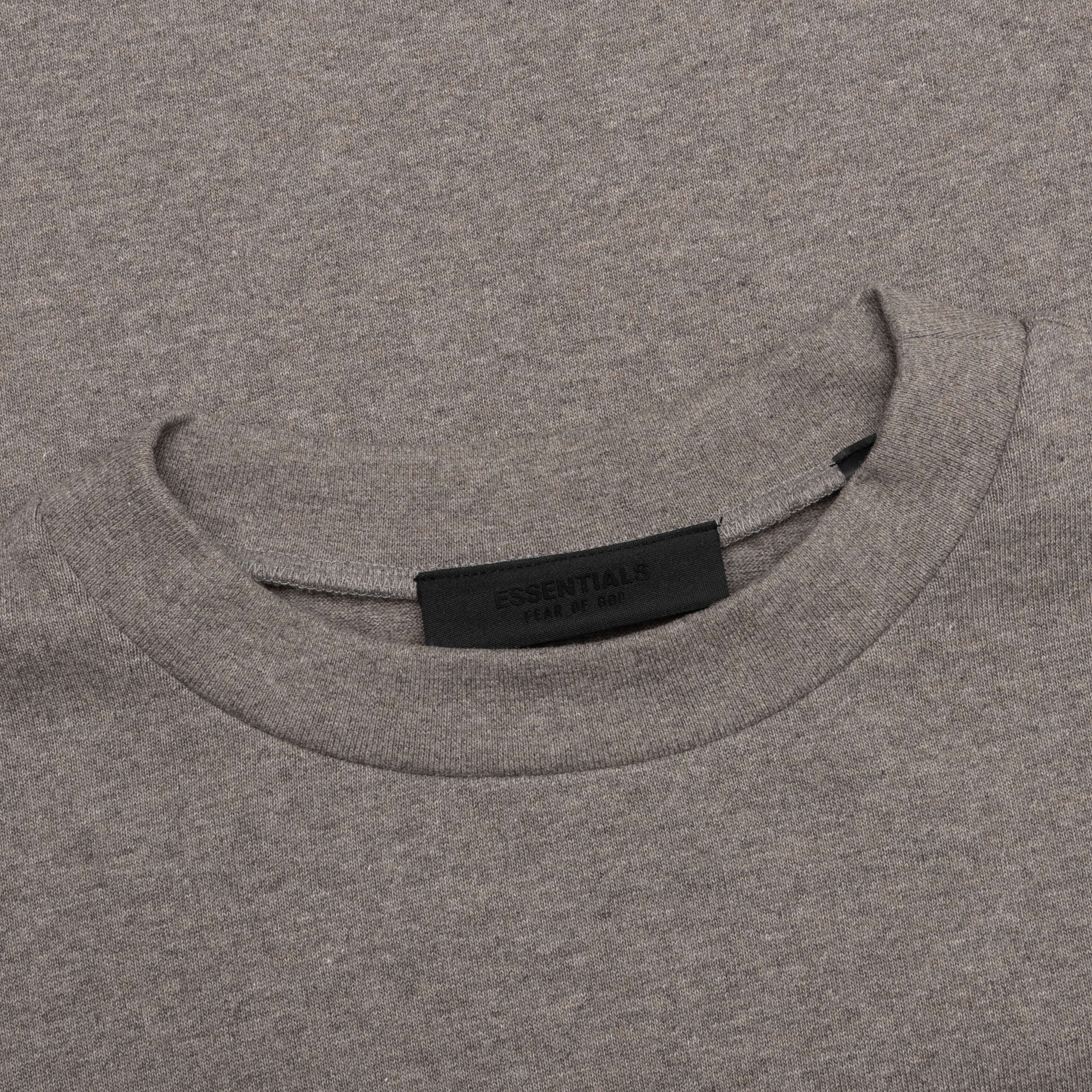 Essentials Heavy S S Tee Heather Grey