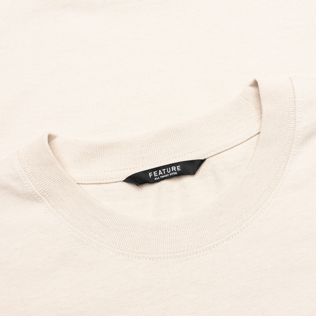 Finish Line Tee Oatmeal