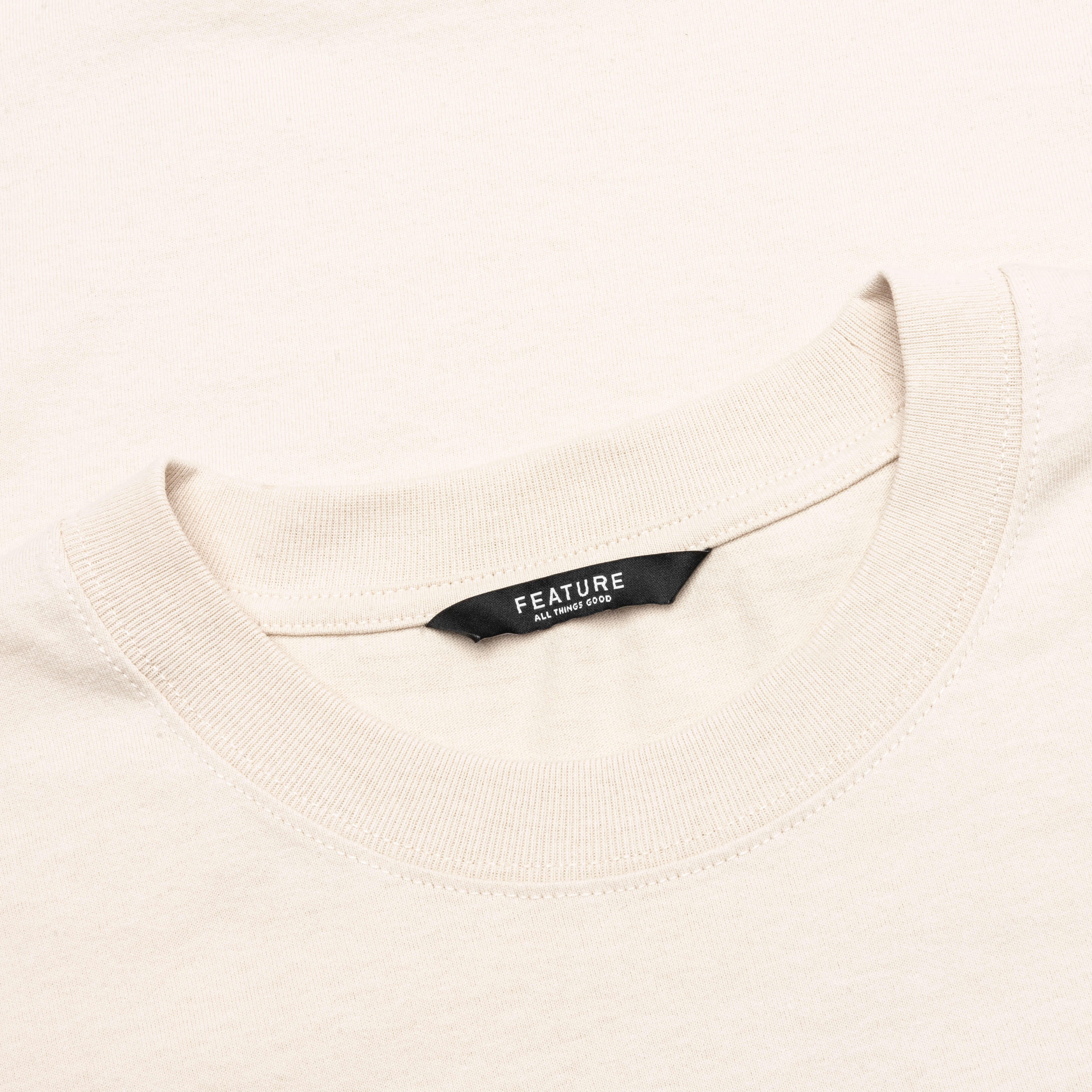 Finish Line Tee Oatmeal