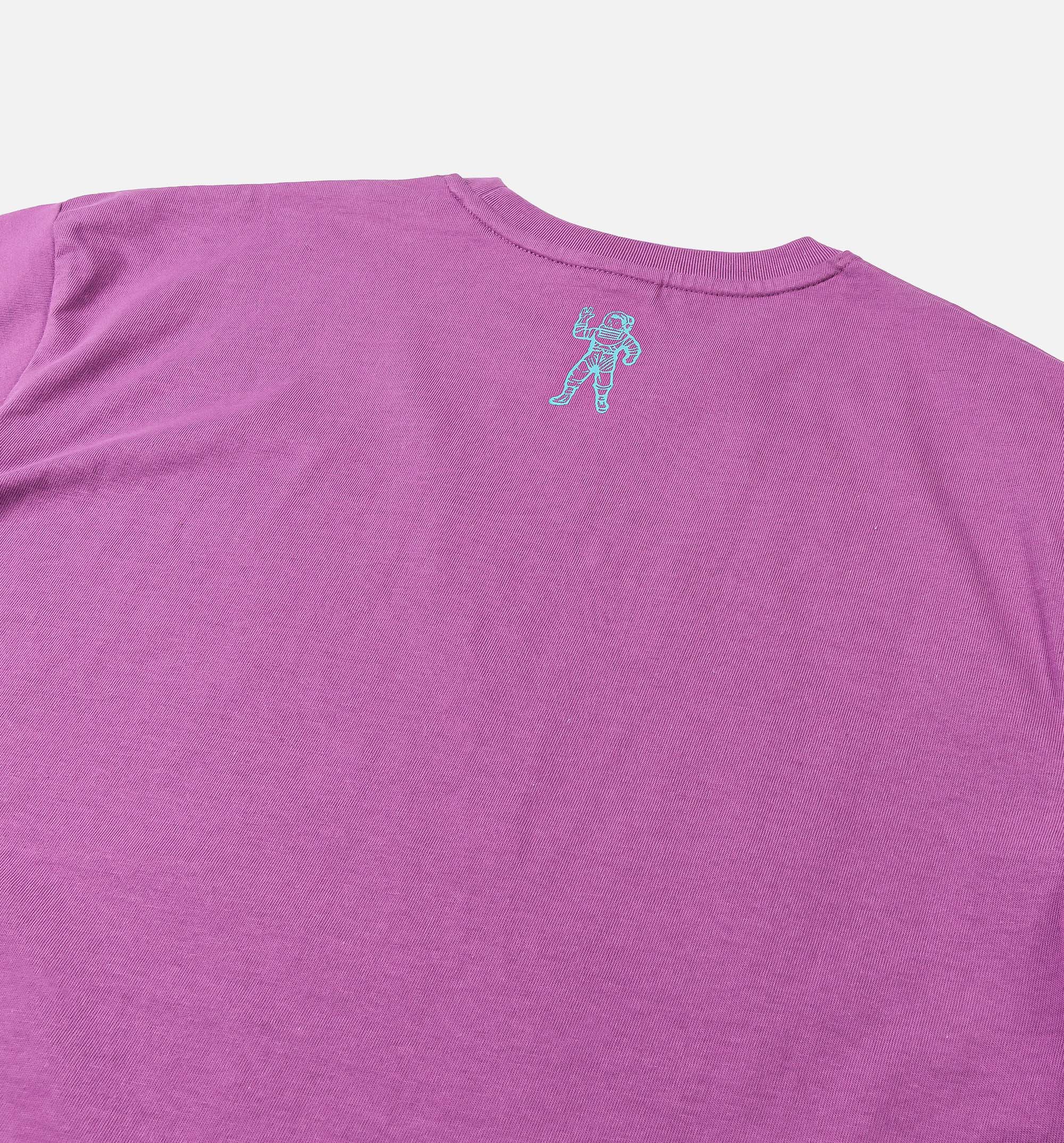 Curve Mens Short Sleeve Shirt Purple