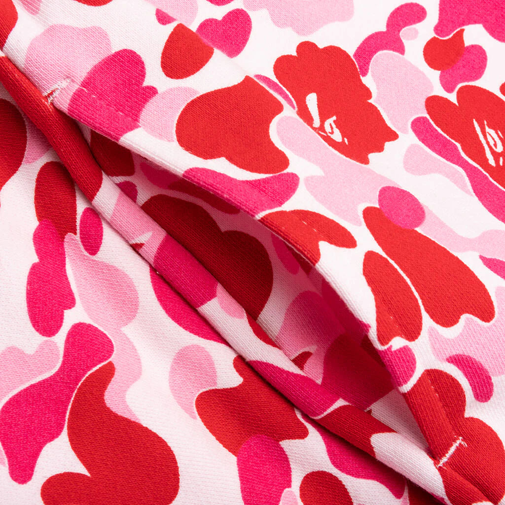 Abc Camo Sweat Pants Pink