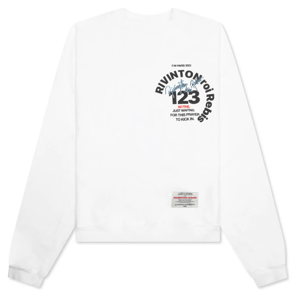 CVA Paris Crewneck White