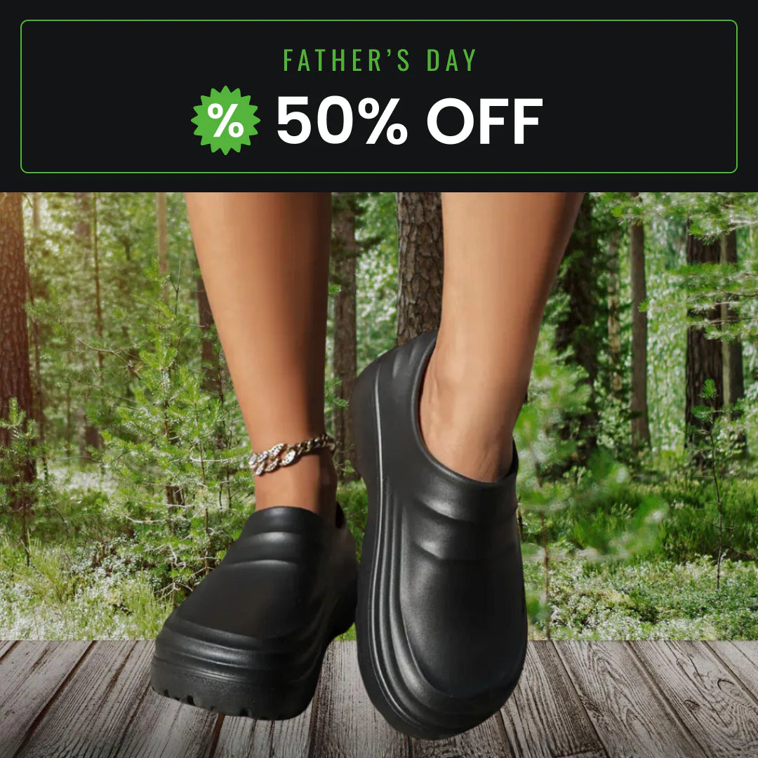 Waterproof Slip On Clogs with Arch Support Lightweight All Day Comfort Shoes