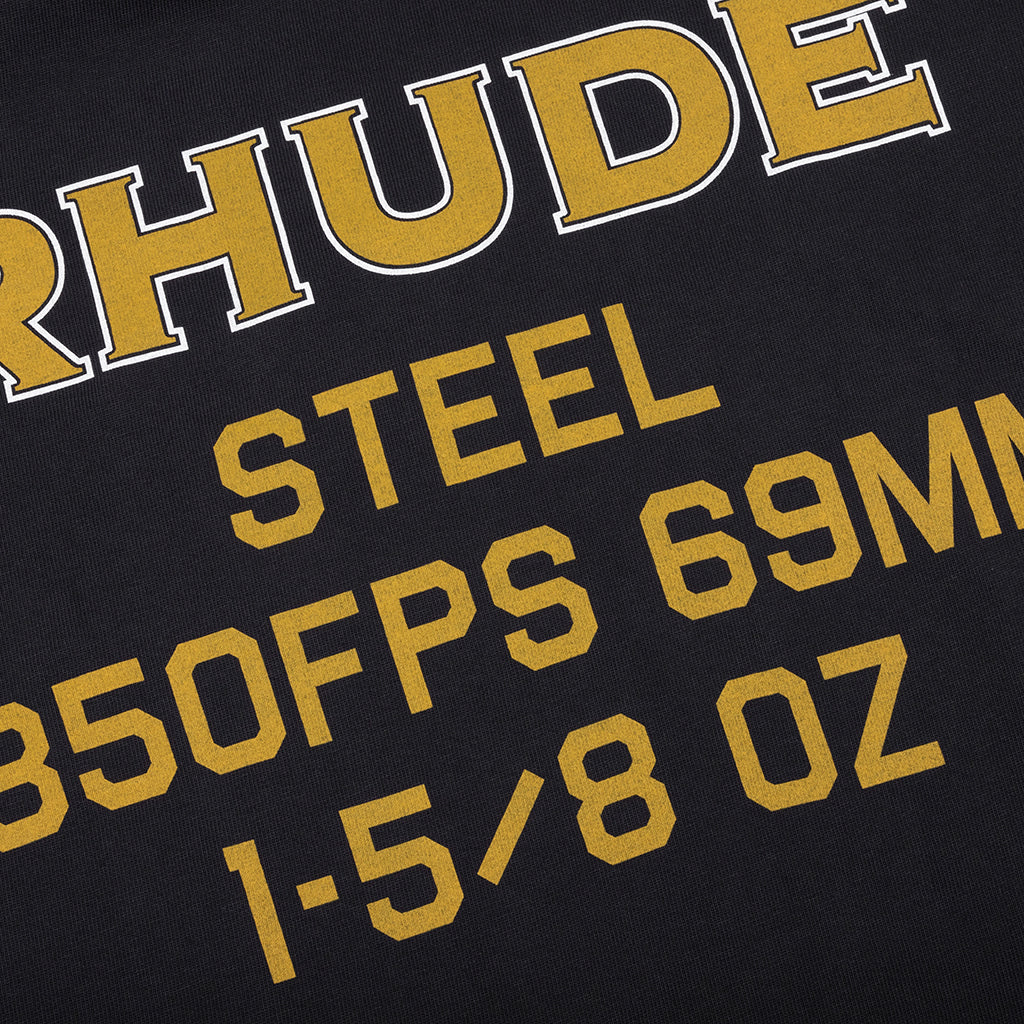 Rhude Steel L S Tee Vintage Black