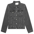Mark Flood Square Denim Jacket Washed Black