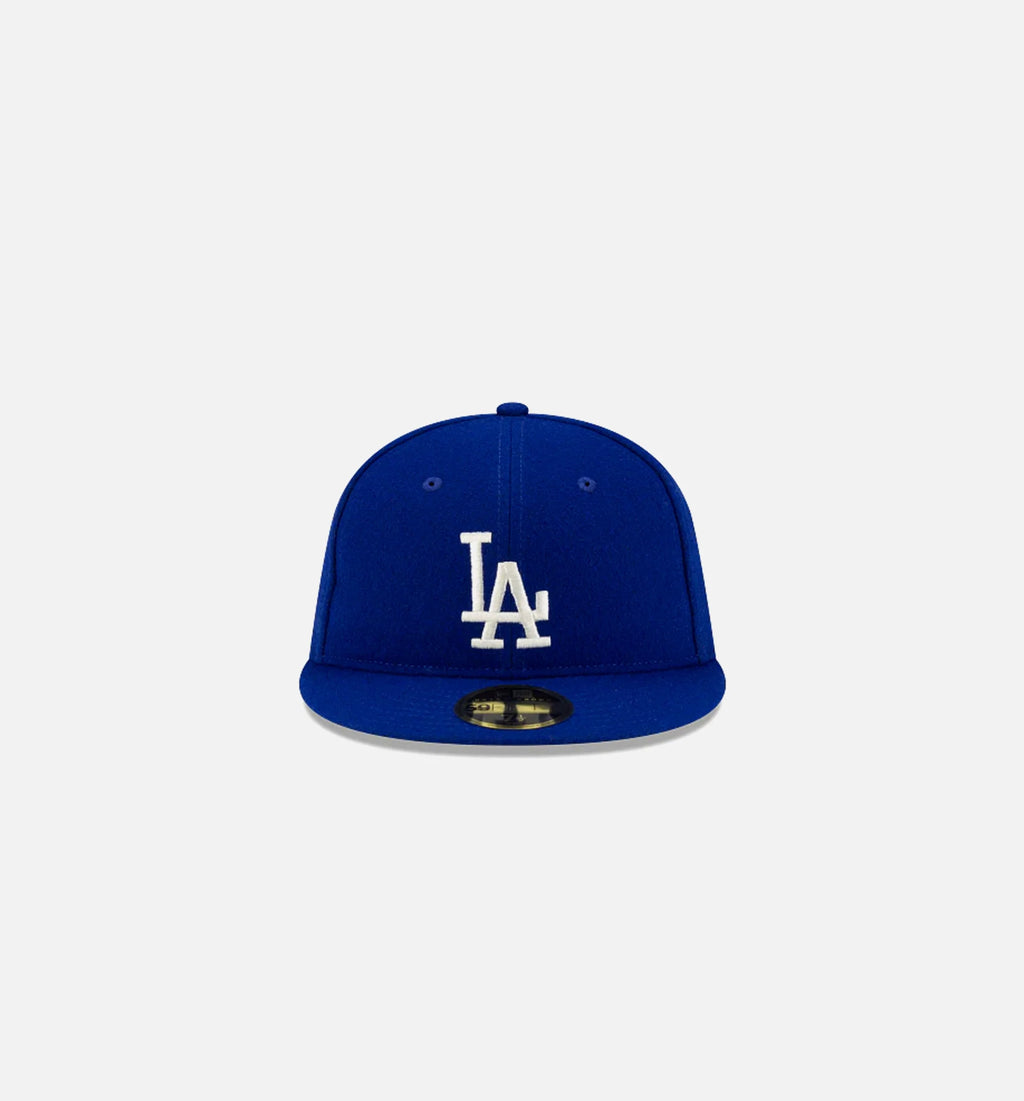 Los Angeles Dodgers Fear Of God x MLB 59Fifty Retro Crown Fitted Mens Hat Dark Royal