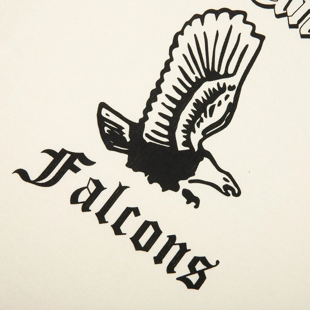 Collegiate Falcons Tee Vintage White Black Green