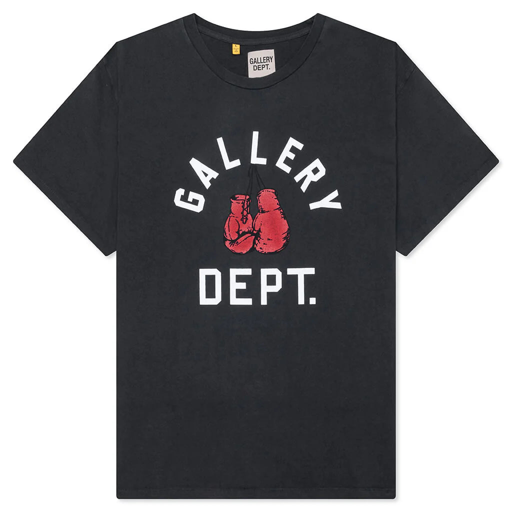 Boxing Merch Tee Vintage Black