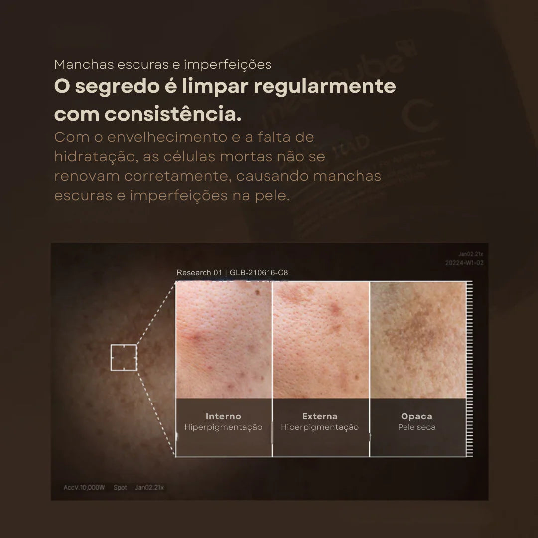 Discos Iluminadores com Vitamina C