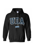 UDA Collegiate Black Hoodie