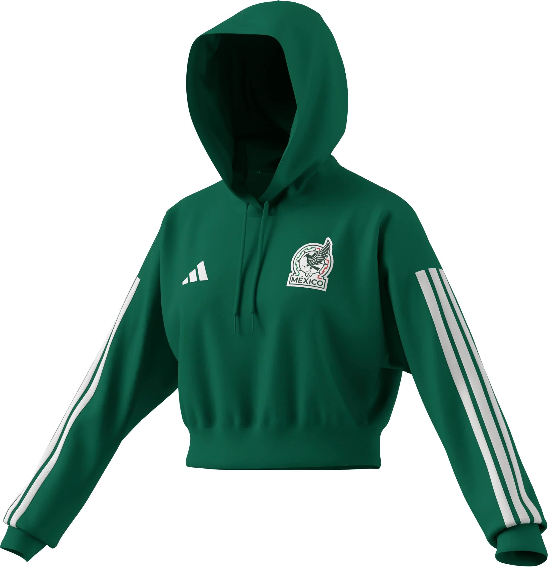 adidas Mexico DNA Womens Soccer Hoodie Green