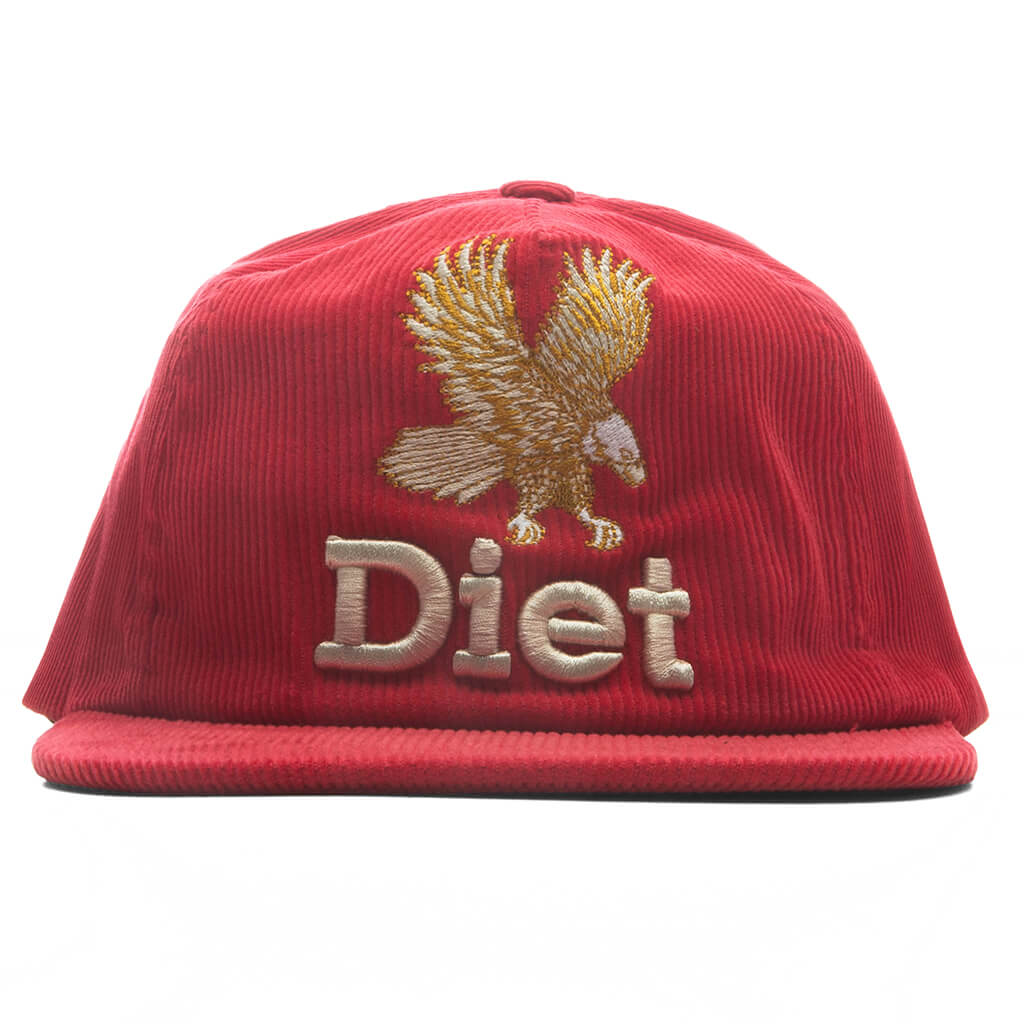 Eagle Corduroy Hat Red