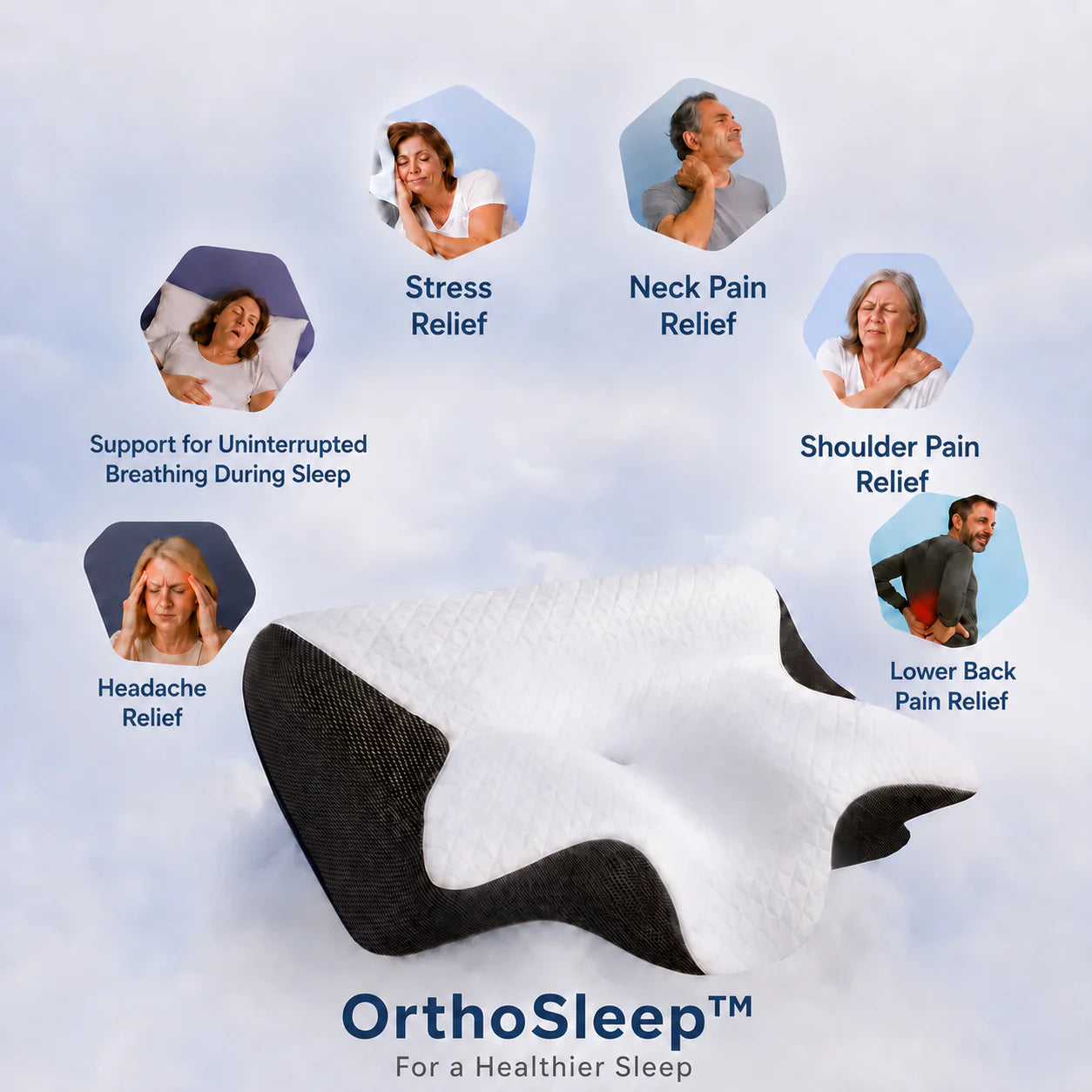 OrthoSleep Cervical Support Pillow