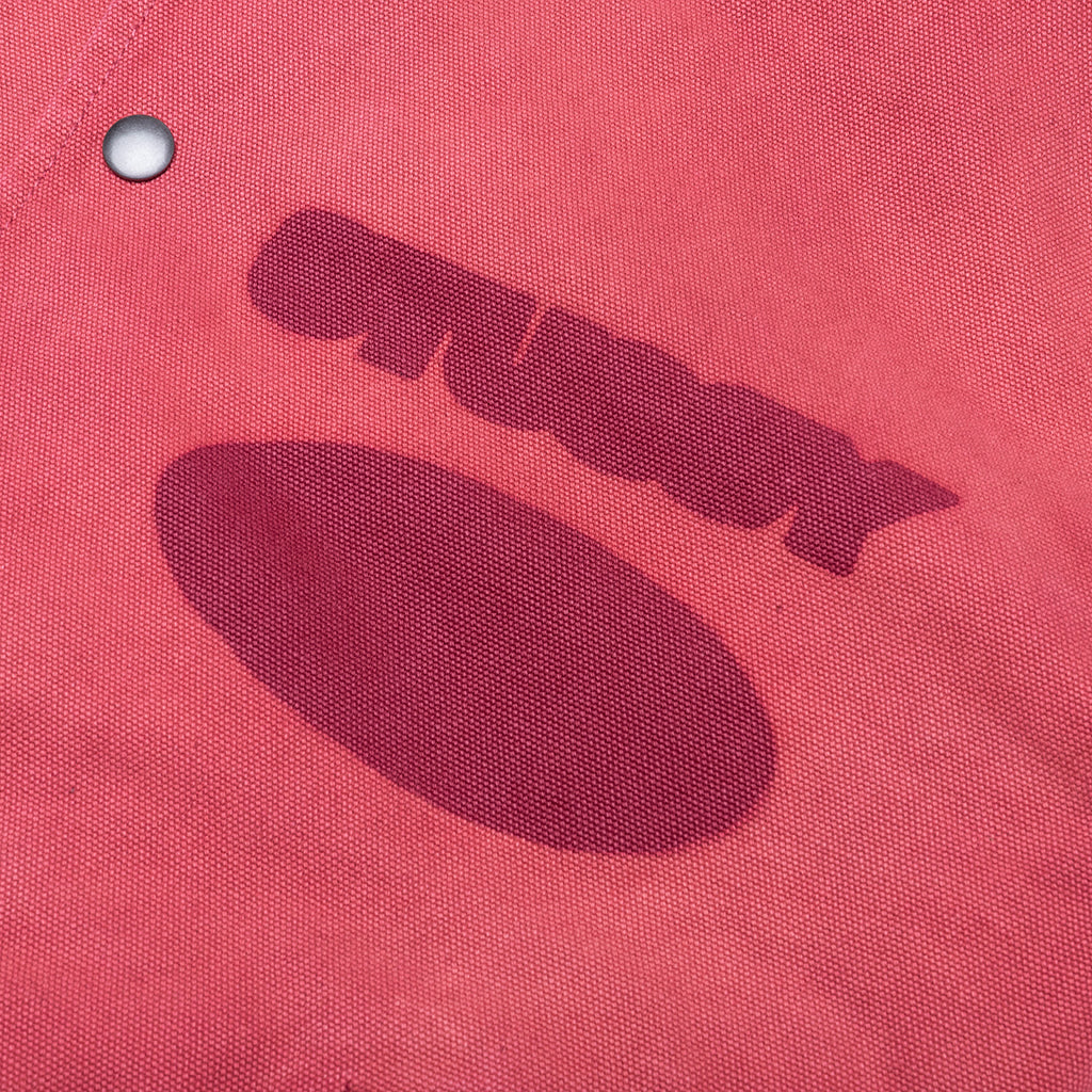 Ghost Logo Canvas Varsity Red