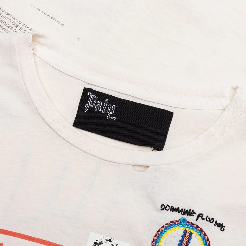Graffiti Tee Ivory