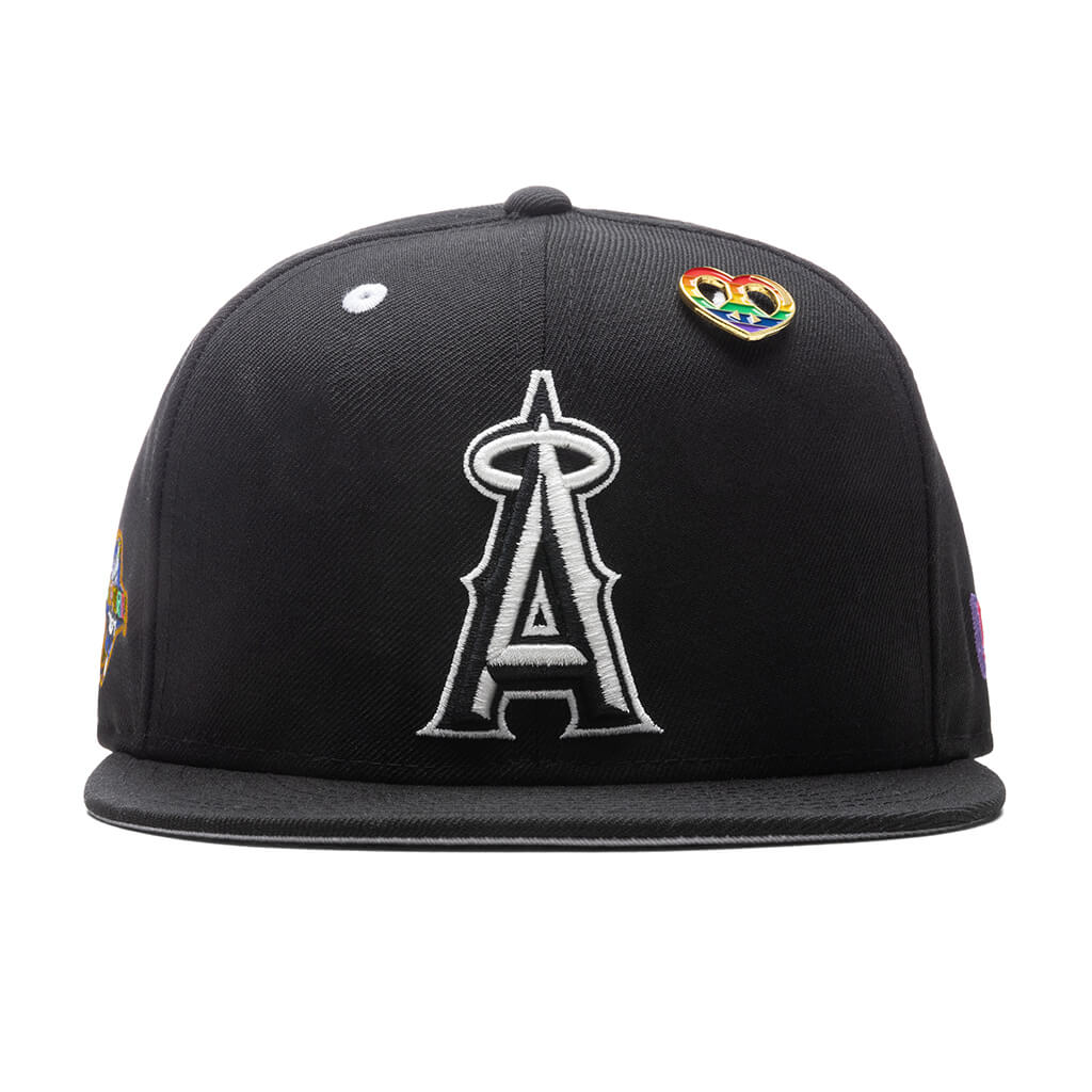 Feature x New Era Pride 59Fifty Fitted Anaheim Angels