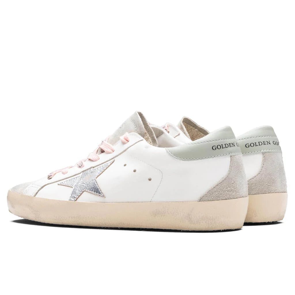 Womens Super Star White Ice Silver