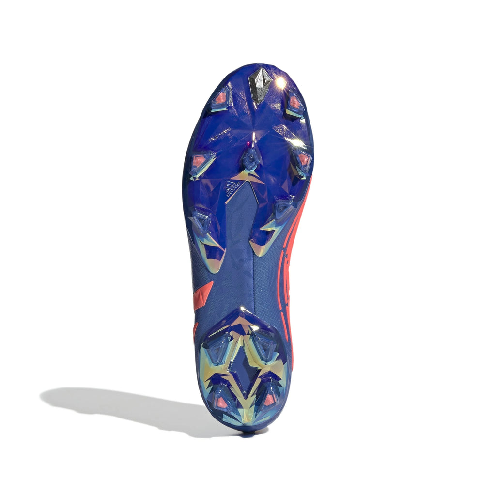 adidas Predator Edge FG Firm Ground Boots Hi Res Blue Turbo Hi Res Blue