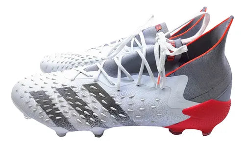 adidas Predator Freak 1 Firm Ground Soccer Shoes White