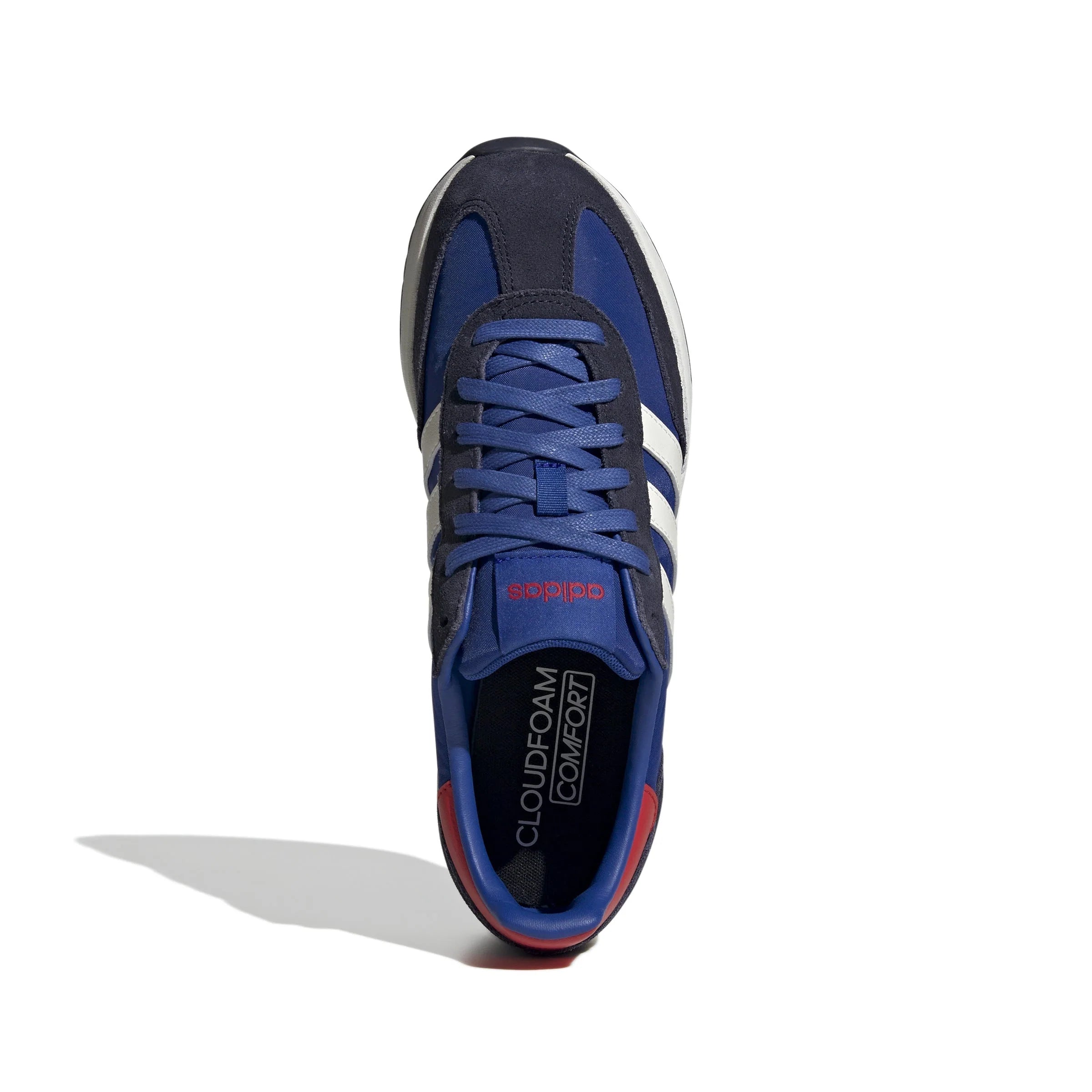 adidas Run 70s 20 Indoor Shoes Royal White Better Scarlet