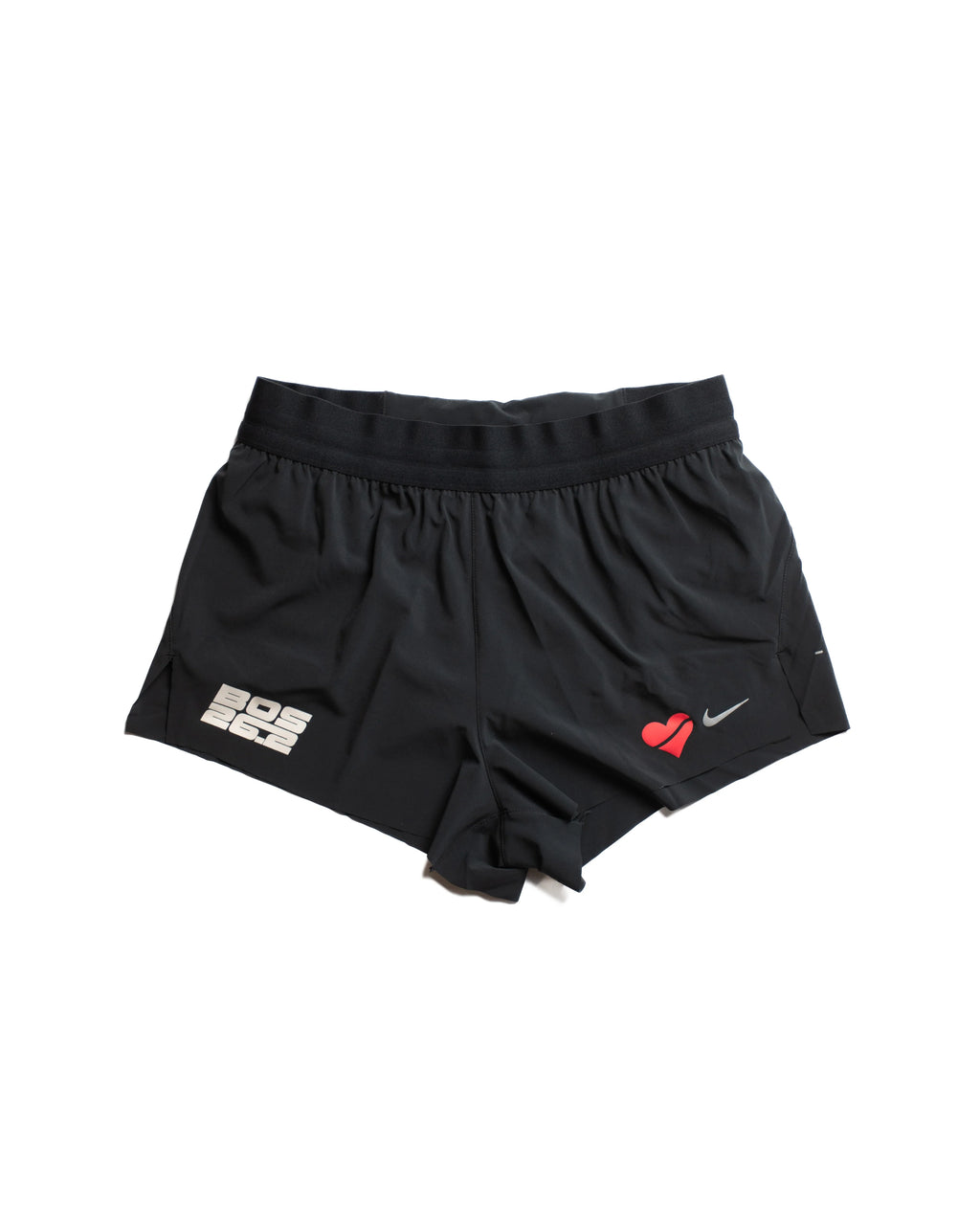 Nike Heartbreak Boston Womens Swift Dri Fit Mid Rise 25 Brief lined shorts